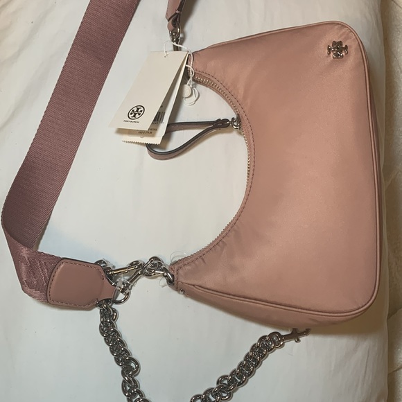 Tory Burch 151 Mercer Small Crescent Bag - Picture 3 of 8